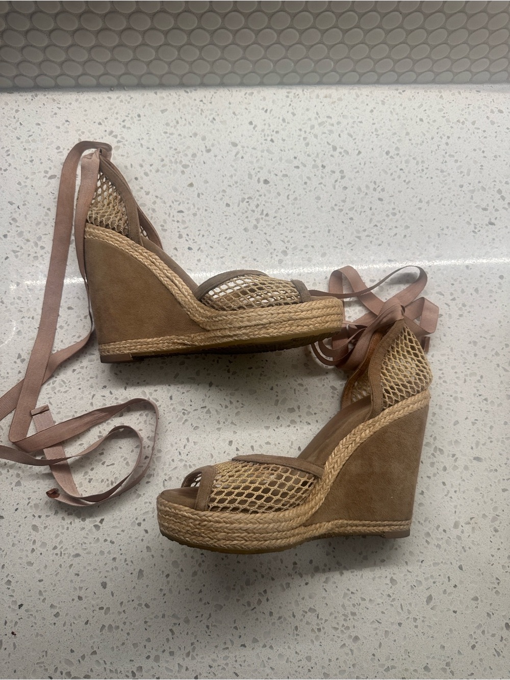 Jimmy Choo Espadrilles 39 in box